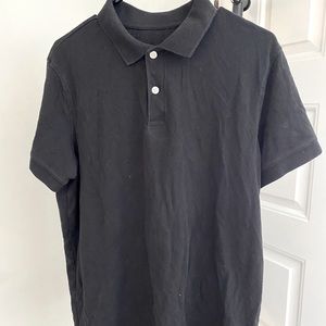 Black Polo tee